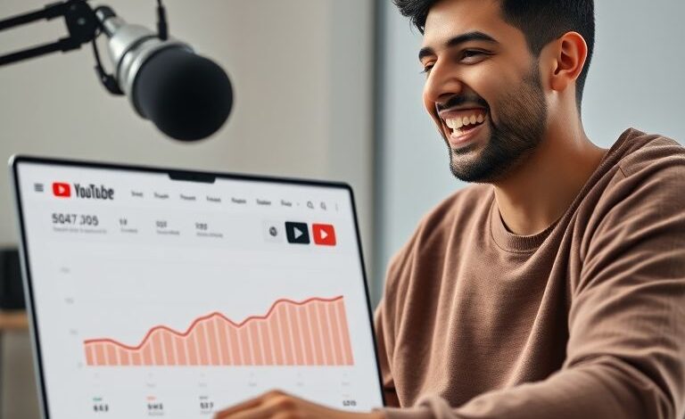 الربح من اليوتيوب للمبتدئين 2025: دليلك الشامل لإنشاء قناة مربحة 1 الربح من اليوتيوب للمبتدئين 2025: دليلك الشامل لإنشاء قناة مربحة