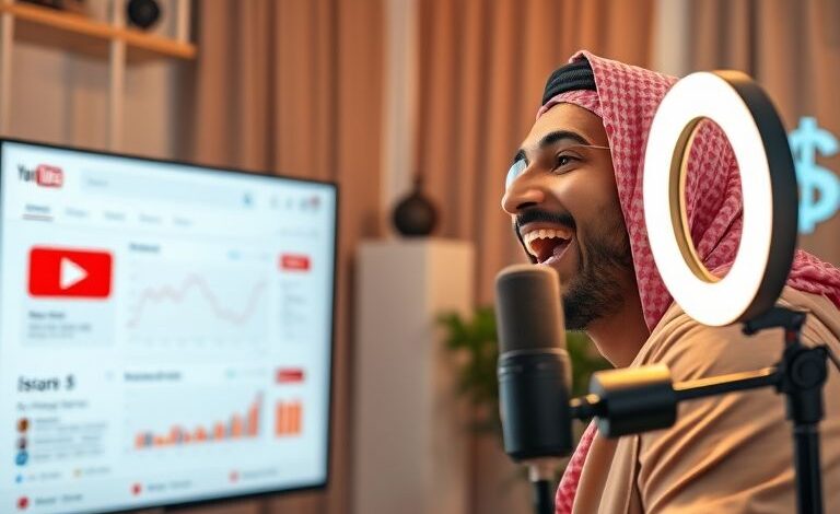 الربح من اليوتيوب 2025: 7 استراتيجيات سرية للمبتدئين لتحقيق دخل شهري 1 الربح من اليوتيوب 2025: 7 استراتيجيات سرية للمبتدئين لتحقيق دخل شهري