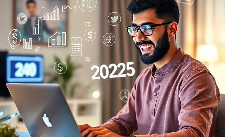 أفضل 7 طرق مجربة للربح من الإنترنت 2025 للمبتدئين: ابدأ الآن!