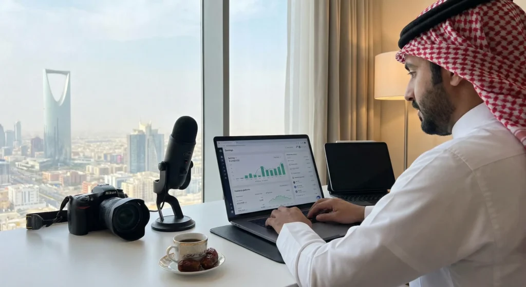 أفضل طرق الربح من الإنترنت في السعودية 2026